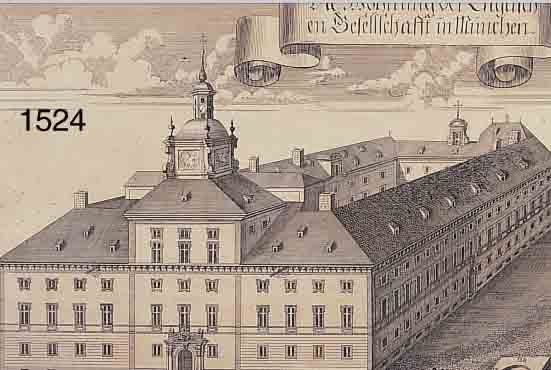 KUPFERSTICH, 25 X 33.5 CM, 18. JH., DIE WOHNUNG DER ENGLISCHEN GESELLSCHAFFT IN MüNCHEN