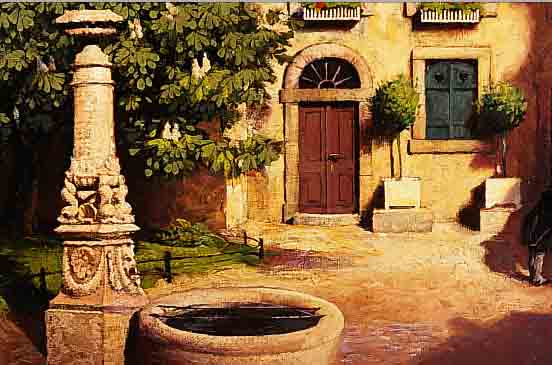 VOSS, KARL LEPOPOLD, *1856 ROM - 1921 MüNCHEN, STUDIERTE ZUERST IN ROM UND DANN AB 1877 BEI WILH. VON ...