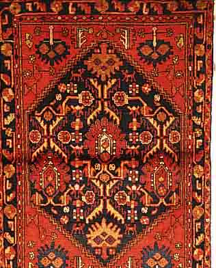 NAHAWAND,PERSIEN CA 158 X 107 CM. .FLOR WOLLEEHZ 3.CA 40 JAHRE.