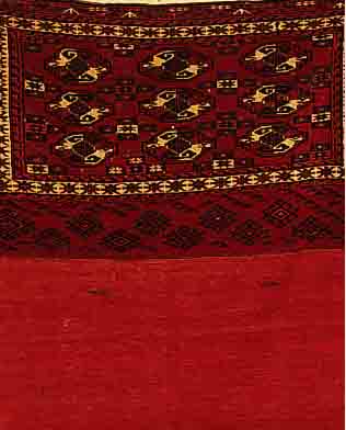 YAMUTH TASCHE(GE?FFNET).CA 125 X 74 CM. EHZ 3 UM 1940.