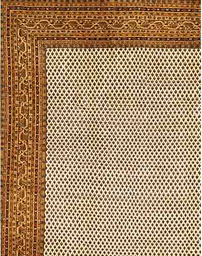 SAROGH-MIR, INDIEN, 350 X 250CM, EHZ 2-3 FLOR WOLLE, CA.5 JAHRE