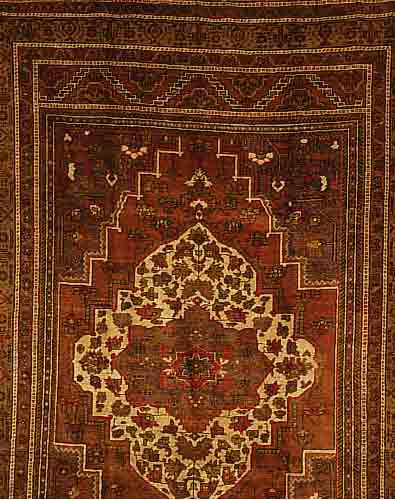 TASPINAR, TÜRKEI, 352 X 230CM, EHZ 3-4 WOLLE AUF WOLLE, CA.30 JAHRE