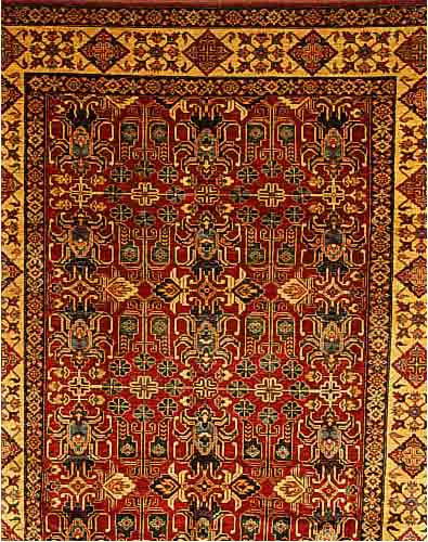 KAZAK, RUSSLAND, 300 X 227CM, EHZ 2 WOLLE AUF WOLLE, CA.10 JAHRE