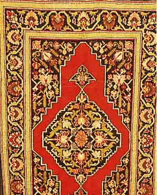 KARABAGH, RUSSLAND, 220 X 135CM, EHZ 2 FLOR WOLLE, CA.40 JAHRE