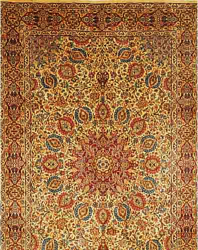 LAWAR, PERSIEN, 304 X 195CM, EHZ 2-3 FLOR WOLLE, CA.40 JAHRE