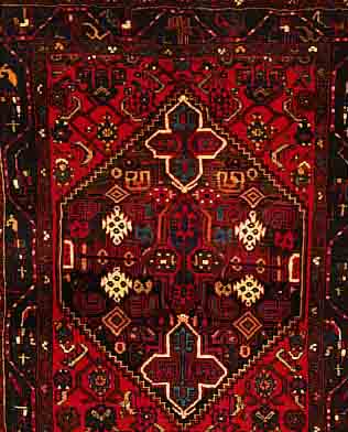 GHOLTOGH, PERSIEN, 148 X 107CM, EHZ 2 FLOR WOLLE, CA.20 JAHRE