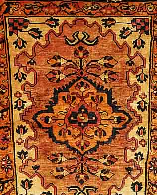 KHORAMABAD, PERSIEN, 175 X 130CM, EHZ 2 FLOR WOLLE, CA.70 JAHRE