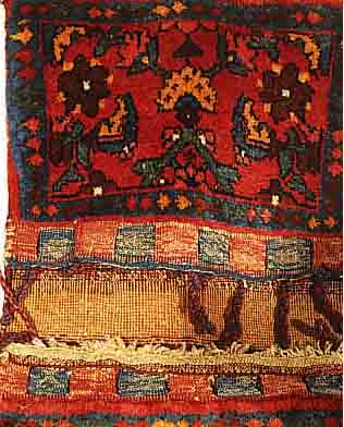 AFSHAR D.TASCHE, PERSIEN, 73 X 43CM, EHZ 2 WOLLE AUF WOLLE, CA.50 JAHRE
