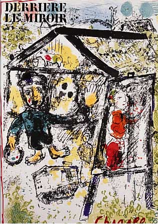 CHAGALL, MARC, FARBLITHOGRAPHIE AUS DERRIERELE MIROIR, CA. 37 X 27 CM, PP