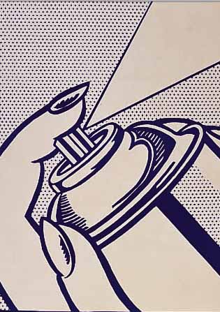LICHTENSTEIN, ROY, FARBSIEBDRUCK AUS DER MAPPE 1 CENT LIFE VON 1964, CA. 32 X 27 CM, PP