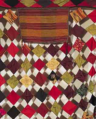 PFERDE-BRUSTSCHMUCK, TADSCHIKISTAN, 132 X 122CM, EHZ 3, UM 1950