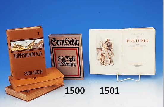 THEOPHILE GAUTIER: FORTUNIO, PARIS 40ER JAHRE, MIT 18 EROTISCHEN FARBLITHOPH. SIGN. P. EMILE BECAT, OHNE TIRAGE, AUF RIVES, ED. GEORGES ...