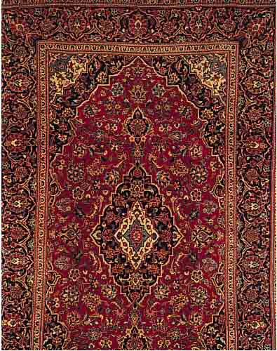 KESCHAN,PERSIEN CA 311 X 196 CM. FLOR WOLLE.EHZ 2.CA 20 JAHRE.