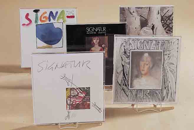 SIGNATUR: ZEIT-SCHRIFT-BILD-OBJEKT, SAMMLUNG VON 32 SAMMLERBüCHERN, AUTOREN: ARIK BRAUER,BELE BACHEM, HORST JANSSEN, HORST BIENECK, IONESCU, ...