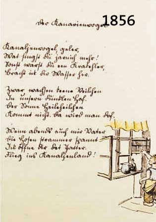 ZILLZILLE, HEINRICH, 1858-1929, LITHOGRAPHIE AUS: KOMM, KALINKEN, KOMM, KOLORIERT, BLATTGR. CA. 45,5 X 36,5 CM, LEICHT GEBRÄUNT