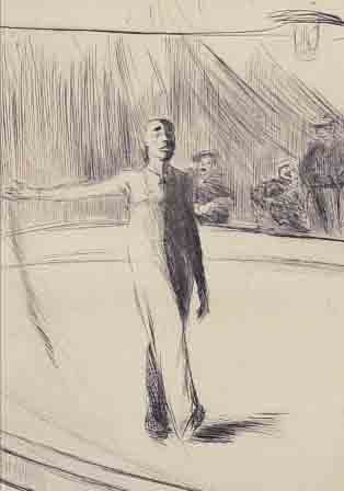 OPPLER, ERNST, 1867-1929, ZWEI RADIERUNGEN, BEIDE HANDSIGNIERT, JE CA. 15 X 11 CM, PP