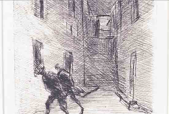 MEID, HANS, 1883-1957, ZWEI RADIERUNGEN, BEIDE HANDSIGN., CA. 10 X 10 CM, 4,5 X 11 CM, PP