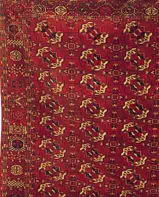 BOCHARA, RUSSLAND, 274 X 228CM, EHZ 3-4 WOLLE AUF WOLLE, UM 1920