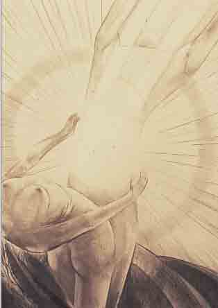 JAECKEL, WILLY, ENTSTANDEN UM 1910-20, IRDISCHE UND HIMMLISCHE LIEBE, RADIERUNG, CA. 30 X 24 CM, U.GL., R.