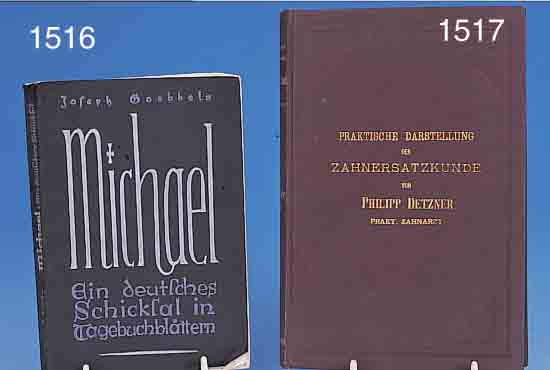 JOSEPH GOEBBELS: MICHAEL, EIN DEUTSCHES SCHICKSAL IN TAGEBUCHBLäTTERN, EHER MüNCHEN 1929, 243 SEITEN, PAPERBACK, GEBR.-SPUREN
