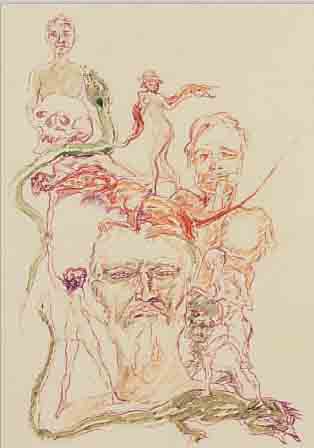 MAYRSHOFER, MAX, MüNCHEN 1875-1950, AQUARELLIERTE ZEICHNUNG, LI. U. SIGN., CA. 16 X 11 CM, PP, U.GL., R.