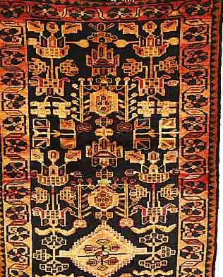 NAHAWAND, PERSIEN, 309 X 137CM, EHZ 3 FLOR WOLLE, UM 1940