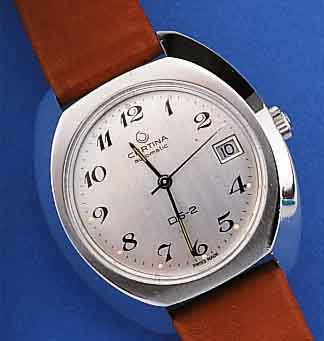 CERTINA HERRENARMBANDUHR AUTOMATIK/DS-2, SCHWEIZ UM 1970, EDELST. MASSIV, BODEN GESCHR.LT. BEIL. UNTERL. LETZTER SERVICE M. ERSATZ- TEILEN 1994, ...