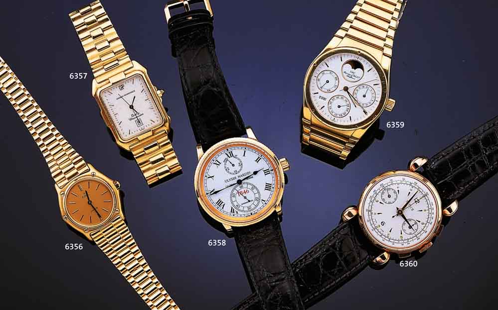 EBEL DAEBEL DAMENGOLDBANDUHR, SCHWEIZ UM 1990, GG 750/000-GEH. INCL. GG-GLIEDERB., EINSCHA- LENAUSF., GET. STELLWELLE, BEI FERTIGST. WASSERD., ...
