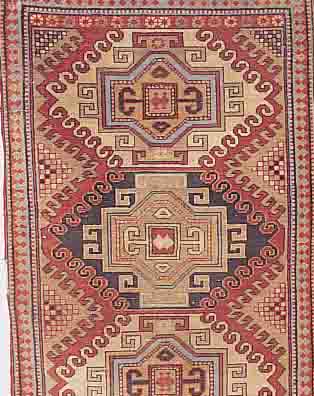 ERIWAN, RUSSLAND, 151 X 96CM, EHZ 4 FLOR WOLLE, CA.60 JAHRE