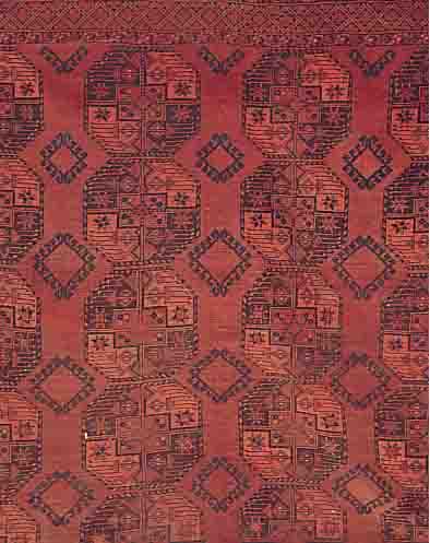 ERSARI, AFGHANISTAN, 510 X 353CM, WOLLE AUF WOLLE, UM 1920