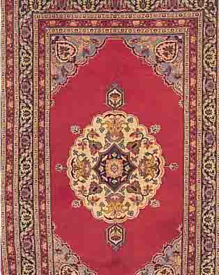 BURLU, TÜRKEI, 261 X 167CM, EHZ 3 FLOR WOLLE, CA.40 JAHRE