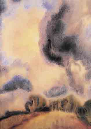 PAULERT, HELMUT, UM 1930, ZWEI AQUARELLE: BLUMEN IM GARTEN UND LANDSCHAFT, BEIDE MONOGR.JE CA. 44 X 37 CM, PP, U.GL., R.