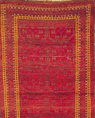 BELUTSCH, PERSIEN, 200 X 106CM, EHZ 3 WOLLE AUF WOLLE, CA.60 JAHRE