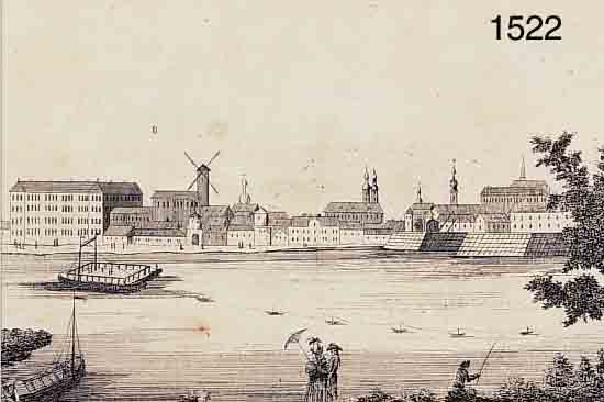 KONVOLUT VON 8 BLATT MIT ANSICHTEN VON DüSSELDORF, 1.) KUPFERSTICH AUS VOYAGE SUR LE RHIN, CA. 1790, VUE DE DUSSELDORF, GUT ...