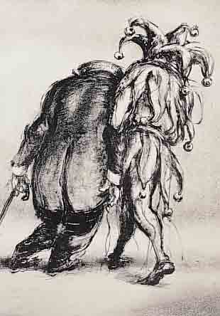 WEBER, A.PAUL, 1893 ARNSTADT-1980 SCHRETSTAKEN DER MüDE KRIEGER, LITHOGRAPHIE, HANDSIGN., CA. 35 X 29,5 CM