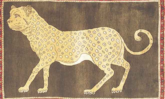 YALAMEH, PERSIEN, 155 X 116CM, EHZ 1-2 WOLLE AUF WOLLE, CA.10 JAHRE