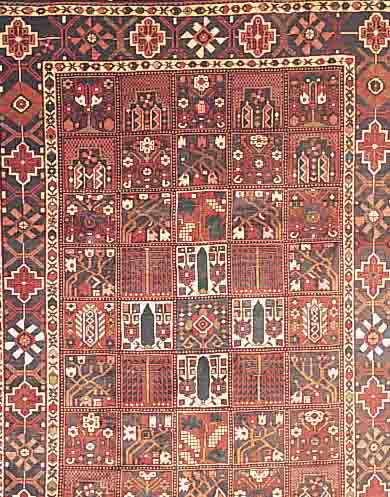 BACHTIAR, PERSIEN, 306 X 205CM, EHZ 2-3 FLOR WOLLE, CA.30 JAHRE