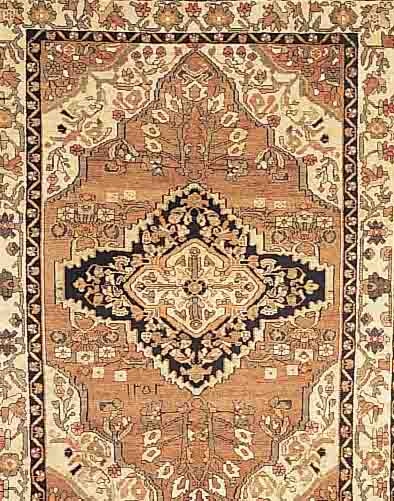 BACHTIAR, PERSIEN, 297 X 210CM, EHZ 3 FLOR WOLLE, DATIERT 1973