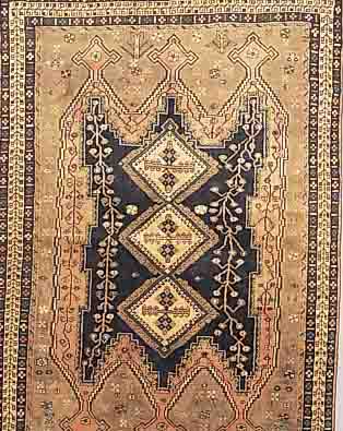 SIRJAN, PERSIEN, 219 X 152CM, EHZ 3 FLOR WOLLE, CA.30 JAHRE