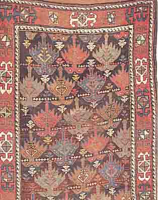 KAZAK, RUSSLAND, 263 X 128CM, EHZ 2 WOLLE AUF WOLLE, UM 1920