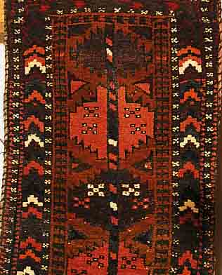 BELUTSCH TASCHE, PERSIEN, 84 X 47CM, EHZ 3 WOLLE AUF WOLLE, UM 1920
