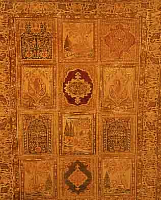 KAYSERI, TÜRKEI, 220 X 165CM, EHZ 4 FLOR SEIDIG, UM 1900
