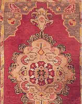 KONJA, TÜRKEI, 96 X 52CM, EHZ 2 WOLLE AUF WOLLE, CA.50 JAHRE