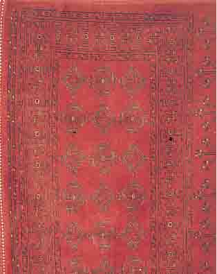 HEYBE TASCHE, AFGHANISTAN, EHZ 3 WOLLE AUF WOLLE, CA.80 JAHRE