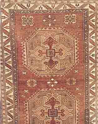 KARS, TÜRKEI, 205 X 133CM, EHZ 2 WOLLE AUF WOLLE, CA.30 JAHRE
