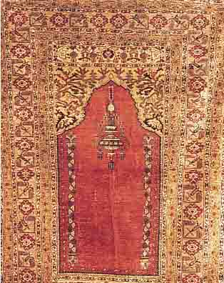 KAYSERI, TÜRKEI, 166 X 110CM, EHZ 3-4 REINE NATURSEIDE, UM 1900