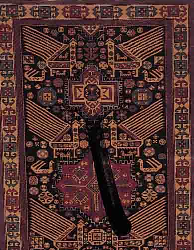 KARS, TÜRKEI, 276 X 160CM, EHZ 2-3 WOLLE AUF WOLLE, CA.40 JAHRE