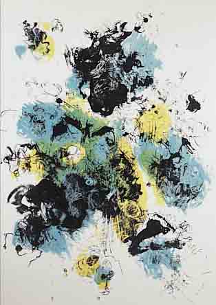 CAVAEL, ROLF, 1898-1979, LITHOFA 35, FARBLITHOGRAPHIE, HANDSIGN. UND BEZEICHNET, NUMMERIERT 55/60, CA. 60 X 43 CM, U. GL. U. R.