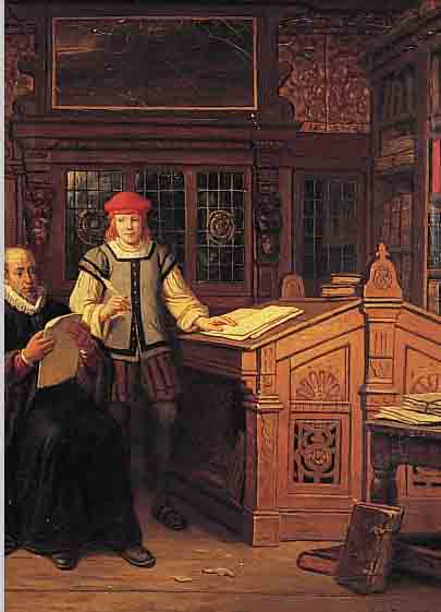 BRAKELEER, ADRIEN DE, *1818 ANTWERPEN - 1904, NEFFE UND SCHüLER FERDINAND BRAEKELEER DES ÄLTEREN, BELIEBTER ...