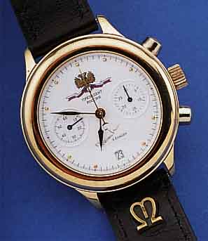 KONVOLUT: 3 POLJOT HERRENARMBANDUHREN, RUßLAND UM 1996, 2X HANDAUFZUG, IM ORIG.- KARTON, ORIG.-LEDERB., SCHW. U. WEIßES BLATT, JE 17 ST., ...